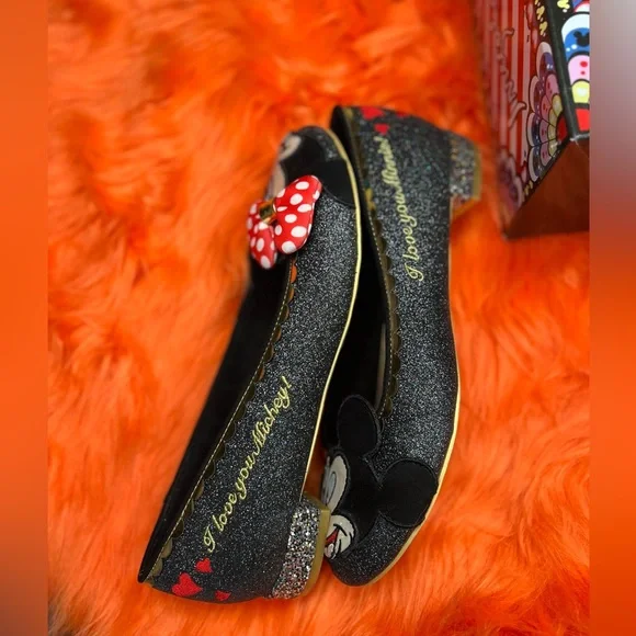 Irregular Choice Disney Mickey and Minnie Flats size 41 - Picture 12 of 14